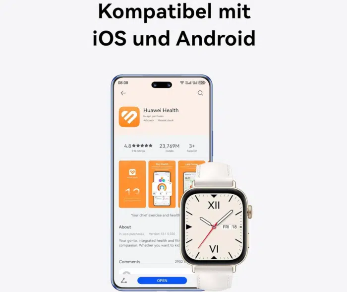 HUAWEI Watch FIT 3
Kompatibilität