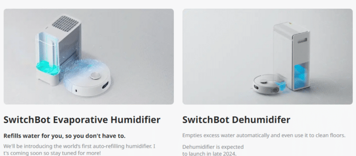 SwitchBot S10 Automatismen und Zukünftige Autonomie