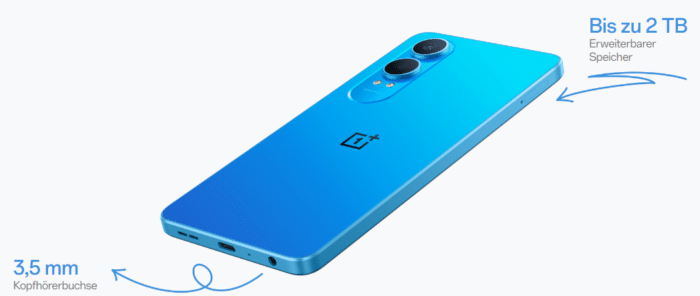 OnePlus CE 4 Lite Anschlüsse