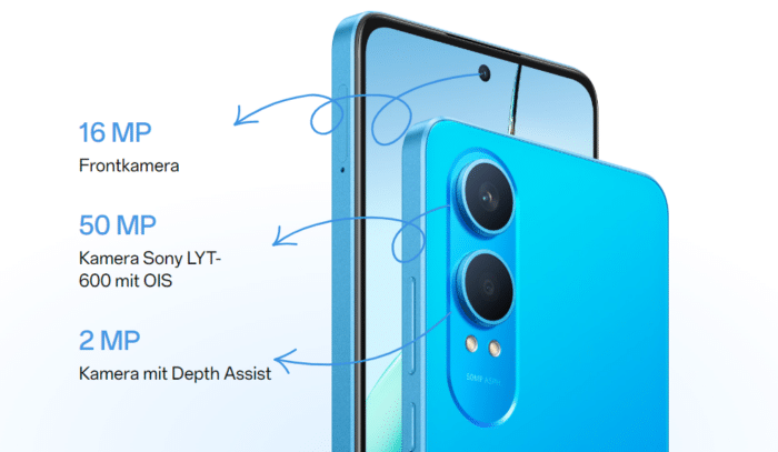 OnePlus CE 4 Lite Kamera