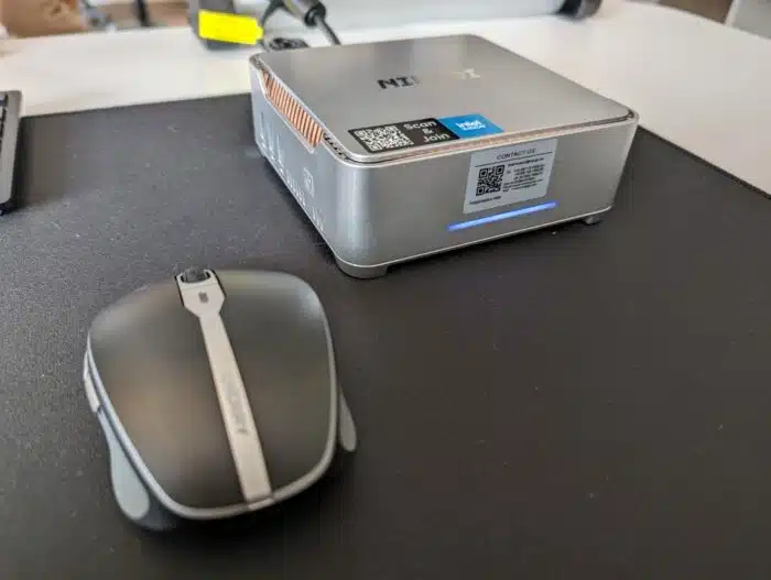 NiPoGi GK3 Plus kompakte Abmessungen