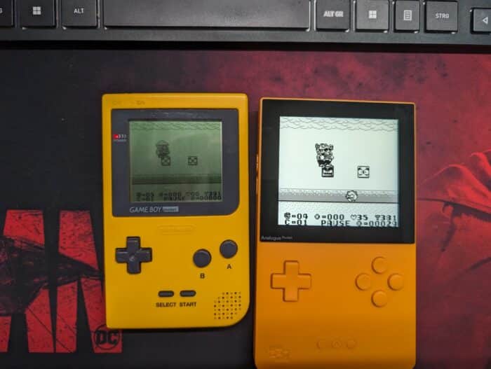 Analogue Pocket Original VS anlouge Pocket
