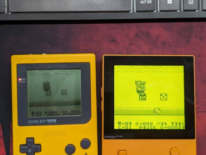 Analogue Pocket Original VS anlouge Pocket