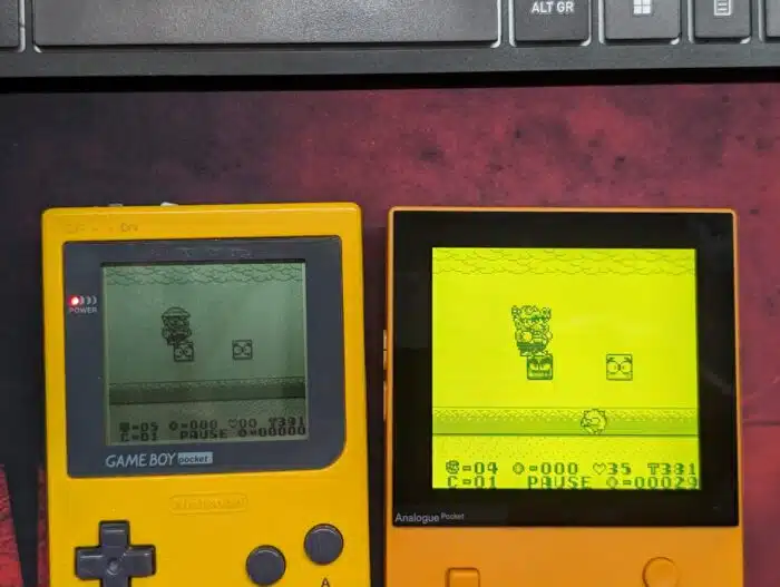 Analogue Pocket Original VS anlouge Pocket