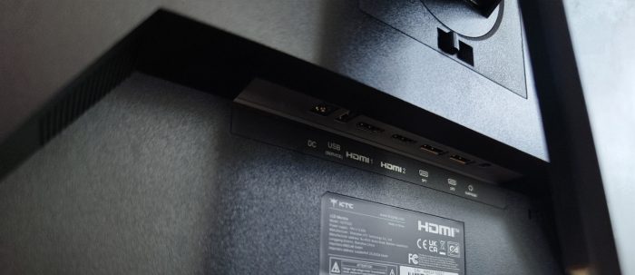 KTC H27P22S Anschlüsse