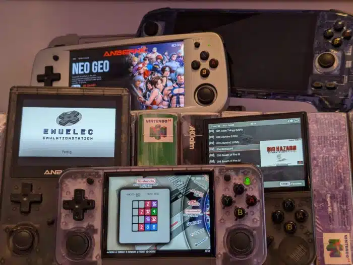 Anbernic Retro Handheld Übersicht