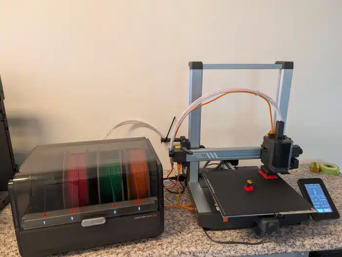 Anycubic Kobra 3 Combo Aufgebaut & Einsatzbereit
