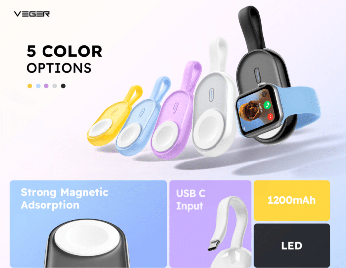 VEGER Mini Powerbank
Apple Watch