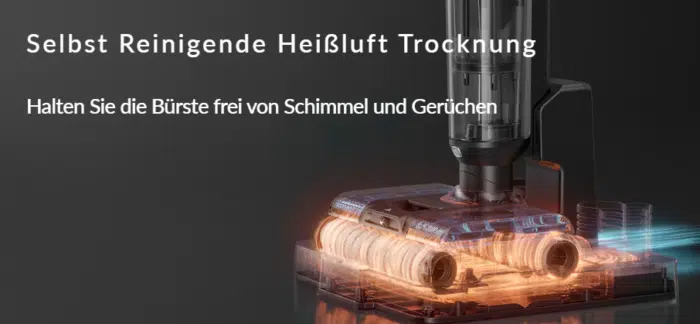 JIMMY PW11 Pro Max
Selbstreinigung