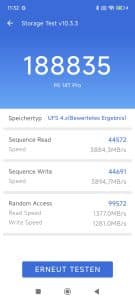 Xiaomi 14T Pr Lese & Schreibraten