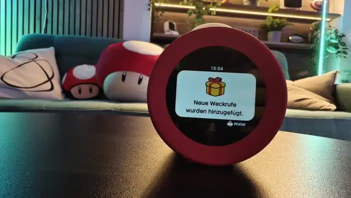 Nintendo Sound Clock: Alarmo
Weckrufe