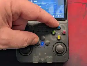 R36S Retro Handheld Menüführung