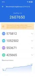 OnePlus 13 Antutu Benchmark
