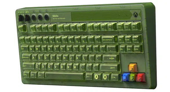 8BitDo Retro 87 Mechanical Keyboard - Xbox Edition