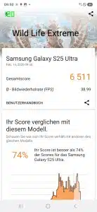 Samsung Galaxy S25 Ultra 3D Mark