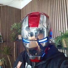 Iron Man Tragbarer Cosplay Helm