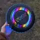Frisbee mit RGB LEDs – Wenn der Wurf zum Lichtspiel wird (Bewegungssensor, USB-C, wasserdicht, Helligkeit einstellbar)
