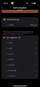 EarFun UBOOM X
App Ansicht