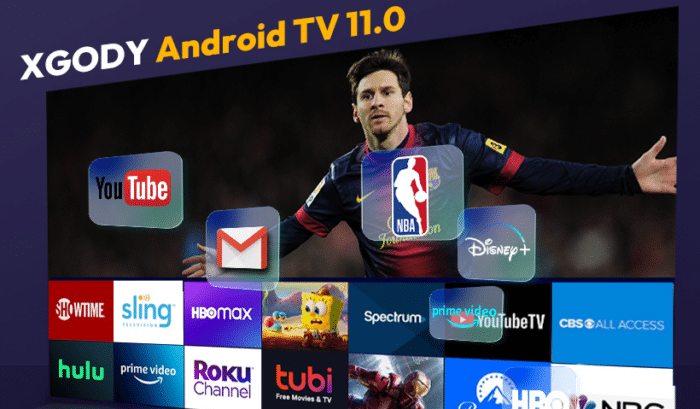 Magcubic HY320
Android TV