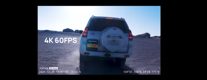 70mai Dash Cam 4K Omni