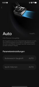Tineco S7 Stretch
App einstellung