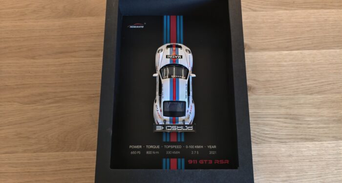 Porsche GT3R Wanddisplay