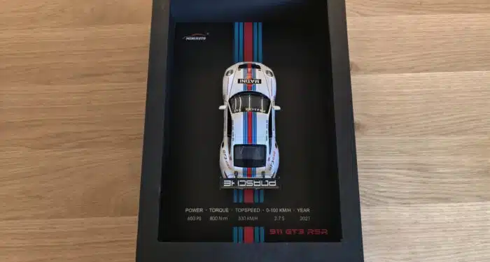 Porsche GT3R Wanddisplay