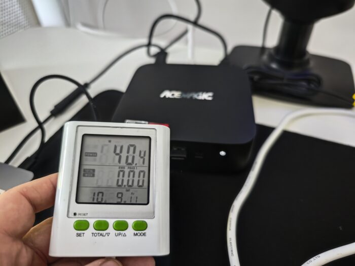 ACEMAGIC K1 Mini PC Stromverbrauch
