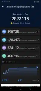 Redmagic 10s Pro Benchmark
