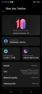 Redmagic 10s Pro