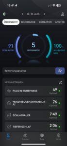 Amazfit Helio Strap
App Ansicht