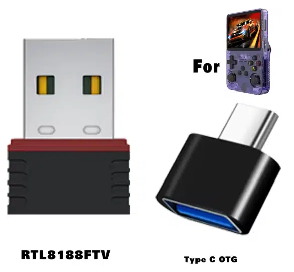 R36S Retro Handheld WLAN USB Dongle