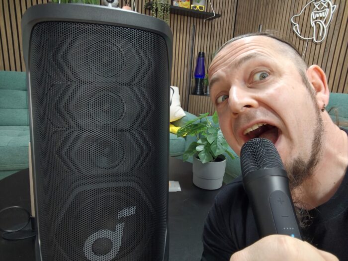 soundcore Rave 3S Mikrofon und Ronny