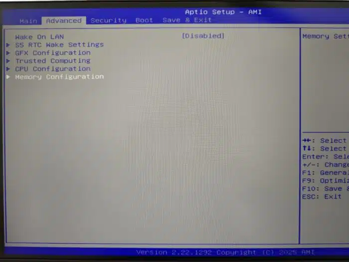 NiPoGi AM21 Mini PC eingeschränkter BIOS Zugriff