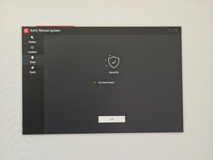 NiPoGi AM21 Mini PC Antivirus Scan