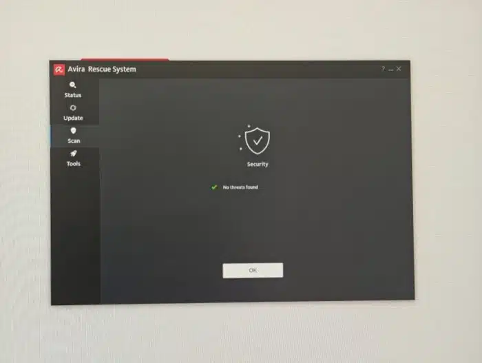 NiPoGi AM21 Mini PC Antivirus Scan