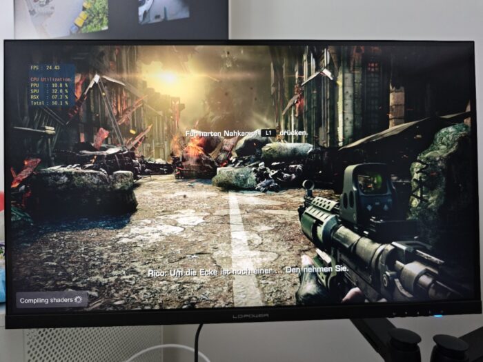 NiPoGi AM21 Mini PC Killzone 3 PS3 Emulation