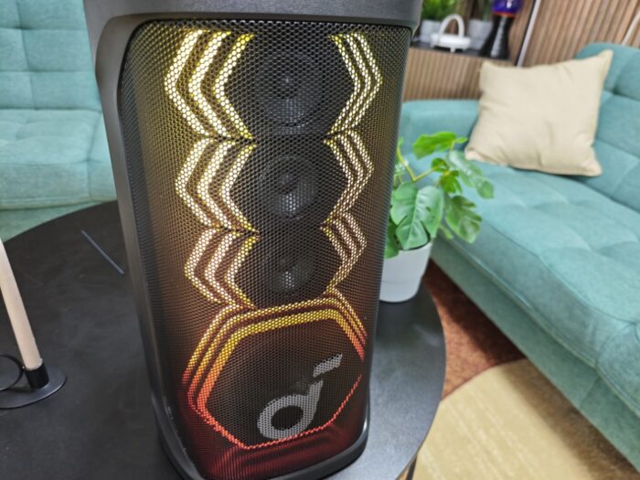 soundcore Rave 3S orange Beleuchtung