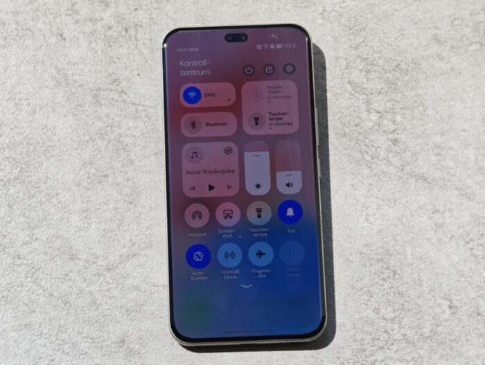 honor 400 Pro Displayhelligkeit
