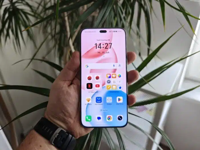 honor 400 Pro Displayhelligkeit & in der Hand