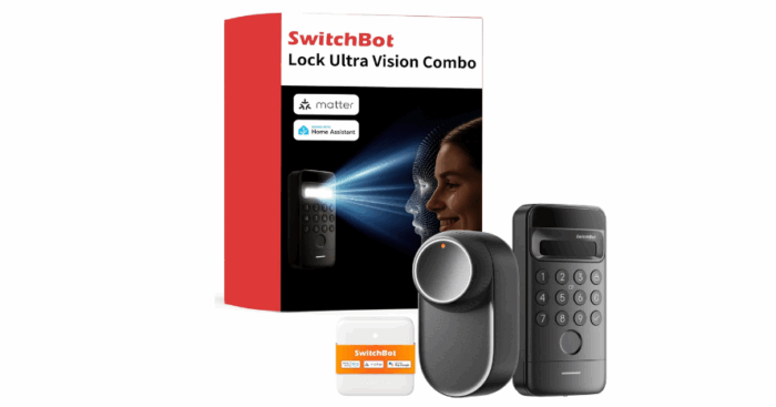 SwitchBot Lock Ultra Vision Combo