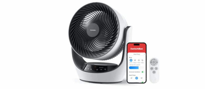 
SwitchBot USB Tischventilator