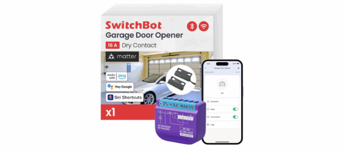 SwitchBot WLAN Garagentoröffner