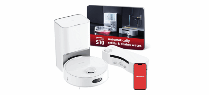 SwitchBot S10 Roboter Staubsauger
