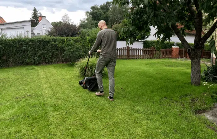 Parkside Akku-Rasenmäher