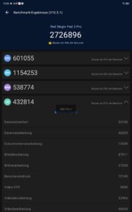 Redmagic Astra Antutu Benchmark