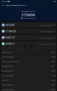 Redmagic Astra Antutu Benchmark