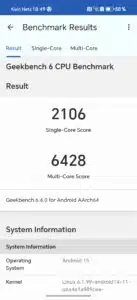 honor 400 Pro Geekbench Benchmark