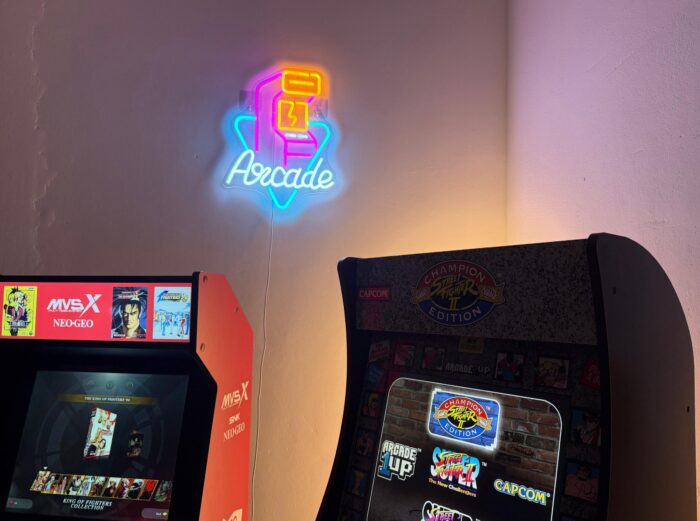 LED-Neonschild Arcadeautomat