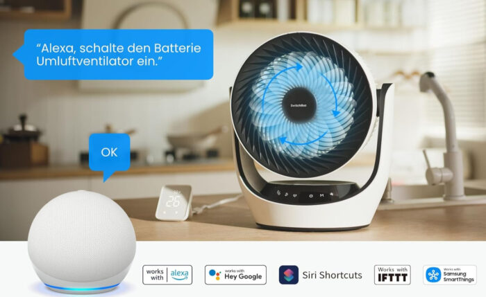 SwitchBot Akku-Ventilator